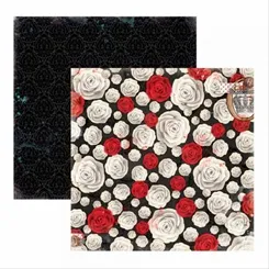 [OUTLET] Papel Scrapbook - Land Of Wonder - Flores - Toke e Crie